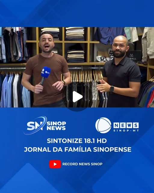 Record News Sinop no Instagram: "🎉 O DIA DOS PAIS VAI FICAR AINDA MAIS ESPECIAL! 👔💙

A Cabide.com é uma das empresas parceiras do g